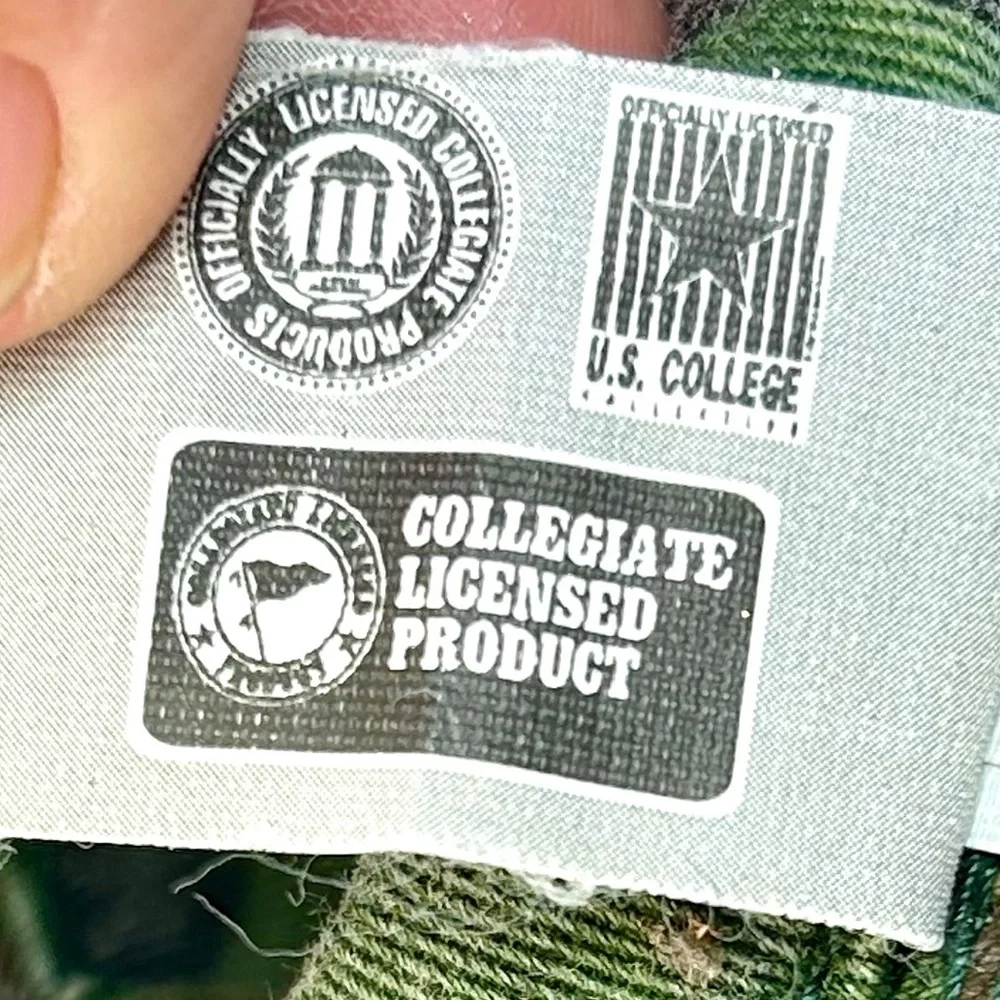 Vintage 90s/Y2K Nike Miami Hurricanes Green Bucket Hat size M/L - Picture 7 of 11